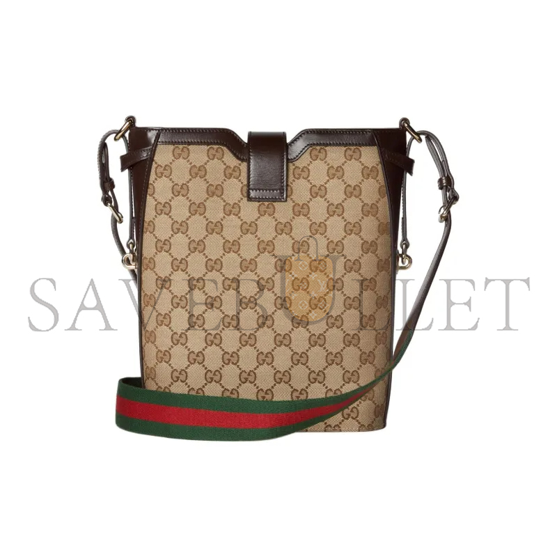 GUCCI ORIGINAL GG MEDIUM BUCKET BAG 782911F (26.5*21.5*8cm)